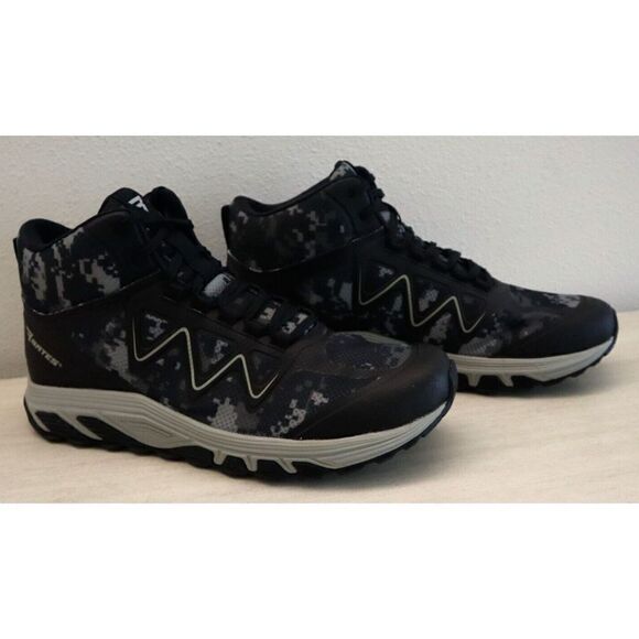 Bates E01054 Men's Sz 12 Black Camo Rush Mid Slip Resistant Tactical Boots - Picture 6 of 9